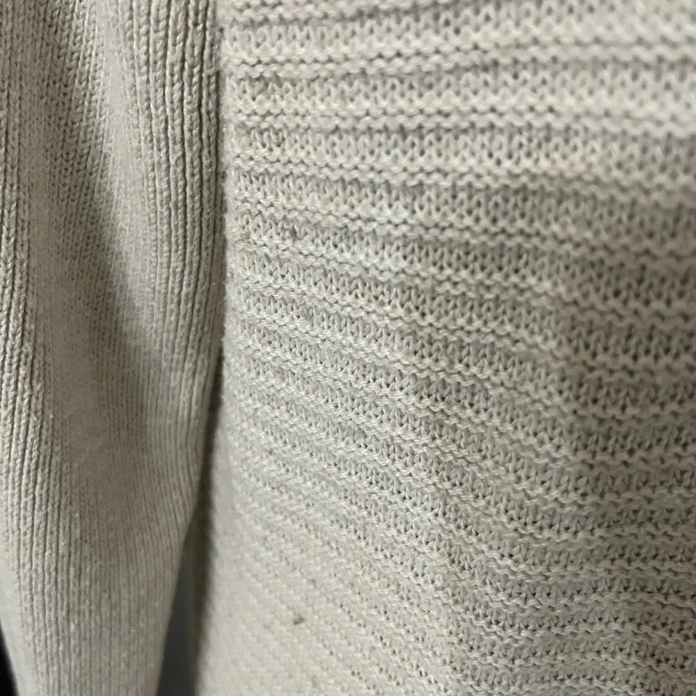JOSEPH A Cream Color Knit Sweater XL - Picture 4 of 11